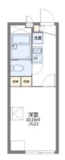 東京都福生市大字福生【アパート】の間取り