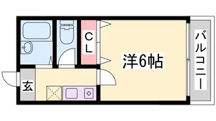 相互ハイツ【4階】の間取り