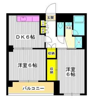 東京都練馬区豊玉中3【マンション】の間取り