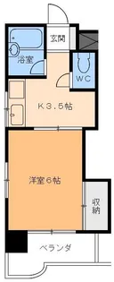 ニューあかし【2階】の間取り