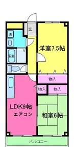 プレステージ【2階】の間取り
