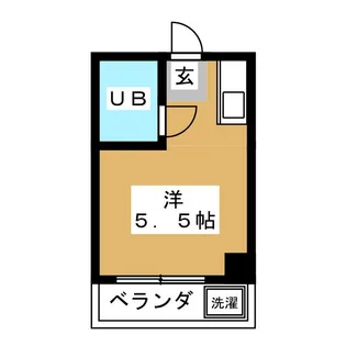 ダジュール松原【3階】の間取り