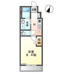 エバーグリーン【2階】の間取り