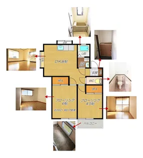 財津ハイツ【2階】の間取り