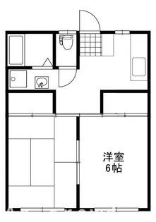 群馬県高崎市下小鳥町【アパート】の間取り