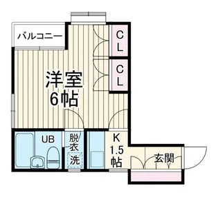 アルビオーレ南行徳【3階】の間取り