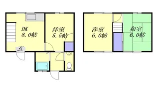 広島県安芸郡熊野町平谷3【一戸建】の間取り