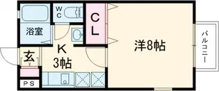 プロスパリティー【2階】の間取り