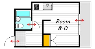 スターパレス津島【1階】の間取り