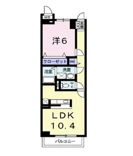 MGM BLDG.I【1階】の間取り