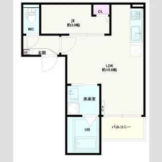 埼玉県さいたま市見沼区丸ヶ崎町【アパート】の間取り