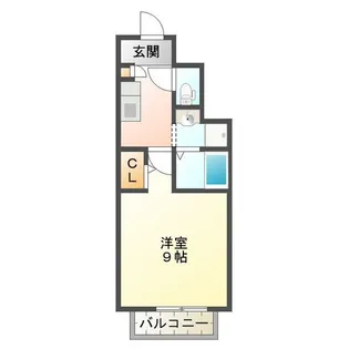 ミルキーウェイ【1階】の間取り