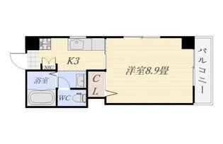 ラフィーネたけ【1階】の間取り