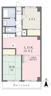 シンワコーポ【3階】の間取り