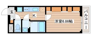 ルピナ原ノ町【4階】の間取り