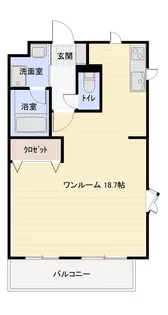 デイアーナM【3階】の間取り