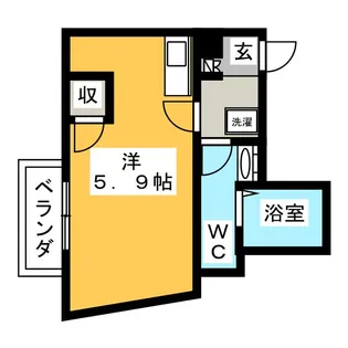 SoleiL.VII【4階】の間取り