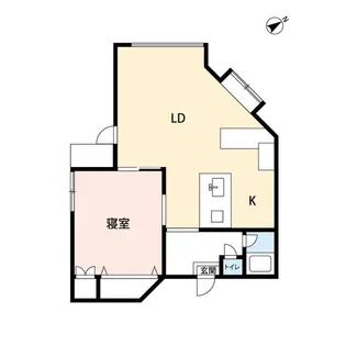 クレストヴューテラス【1階】の間取り