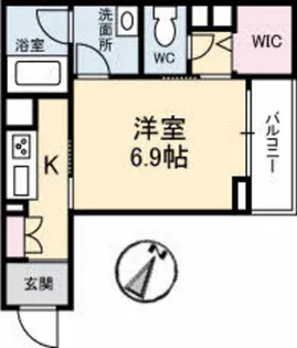 テラ五日市駅【3階】の間取り