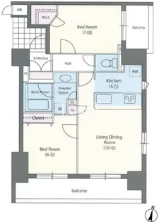 東京都千代田区神田多町2【マンション】の間取り