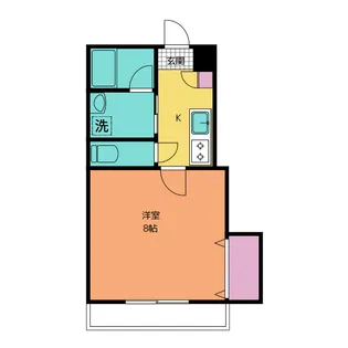 ガーデンヴィラ【1階】の間取り