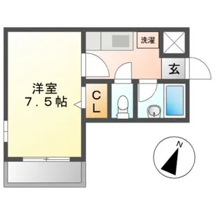 レスポール II【4階】の間取り