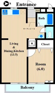 WAKO【1階】の間取り