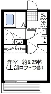 カーサ蒔田【3階】の間取り