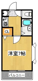 神奈川県横浜市港北区樽町1【アパート】の間取り