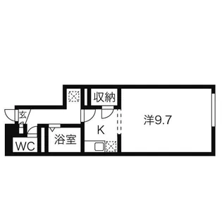 ジュネス【1階】の間取り