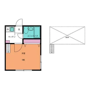 アルシェ大久保【2階】の間取り