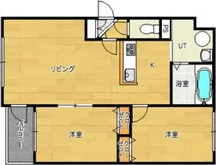 北海道札幌市西区発寒七条11【マンション】の間取り