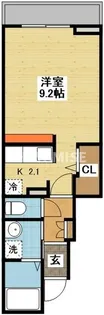 長崎県長崎市滑石5【アパート】の間取り