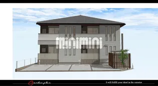 ホワイトコート中村【1階】の外観