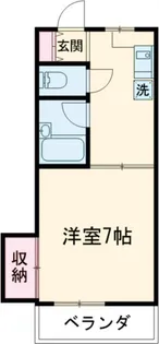 清和レジデンス2号棟【2階】の間取り