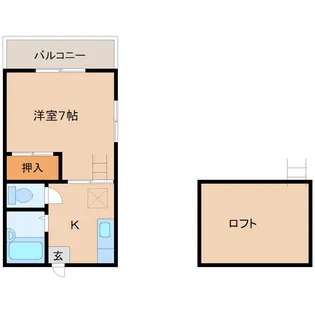 コーポ93【2階】の間取り