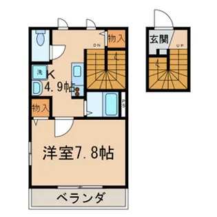 Le ciel【2階】の間取り