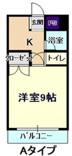 南松永レジデンス【5階】の間取り