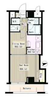 アミカル・エフ【3階】の間取り