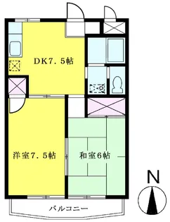 リードヒル・K【2階】の間取り