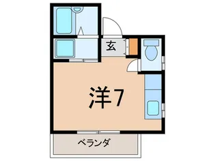 パ-クイ-スト多摩川【2階】の間取り