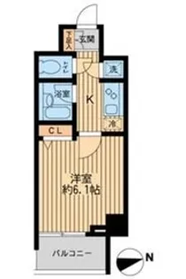 HF早稲田レジデンスII【7階】の間取り