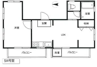 阿川ビル【5階】の間取り