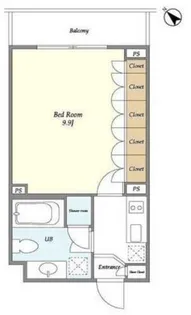 KDXレジデンス学芸大学【3階】の間取り