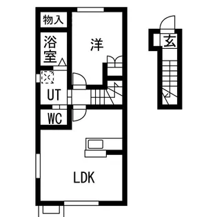 TエステートIII【2階】の間取り