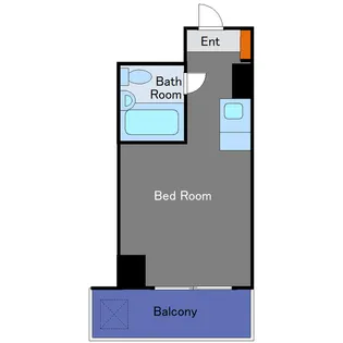 銀座ダイヤハイツ【2階】の間取り