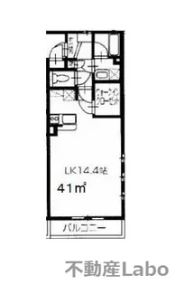 徳島県板野郡藍住町奥野字猪熊【マンション】の間取り