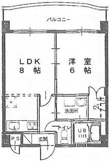 メゾン越智【3階】の間取り