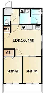メルヴェーユ【2階】の間取り