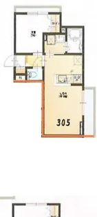 PARTENZA松波さくら通り【3階】の間取り